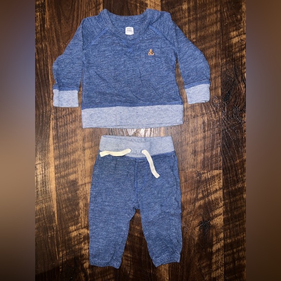 Gilet Baby Gap Bleu Taille 6-12 Mois - Occasion En Très Bon état - Parfait Pour Bébé